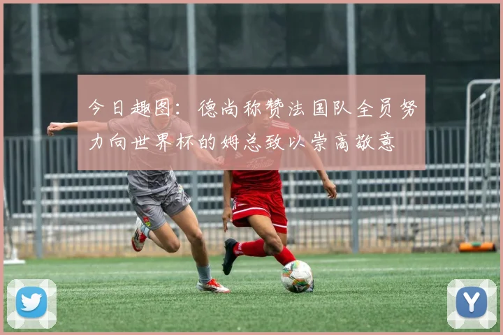 今日趣图：德尚称赞法国队全员努力向世界杯的姆总致以崇高敬意