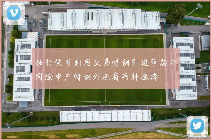 独行侠可利用交易特例引进萨瑟合同除中产特例外还有两种选择